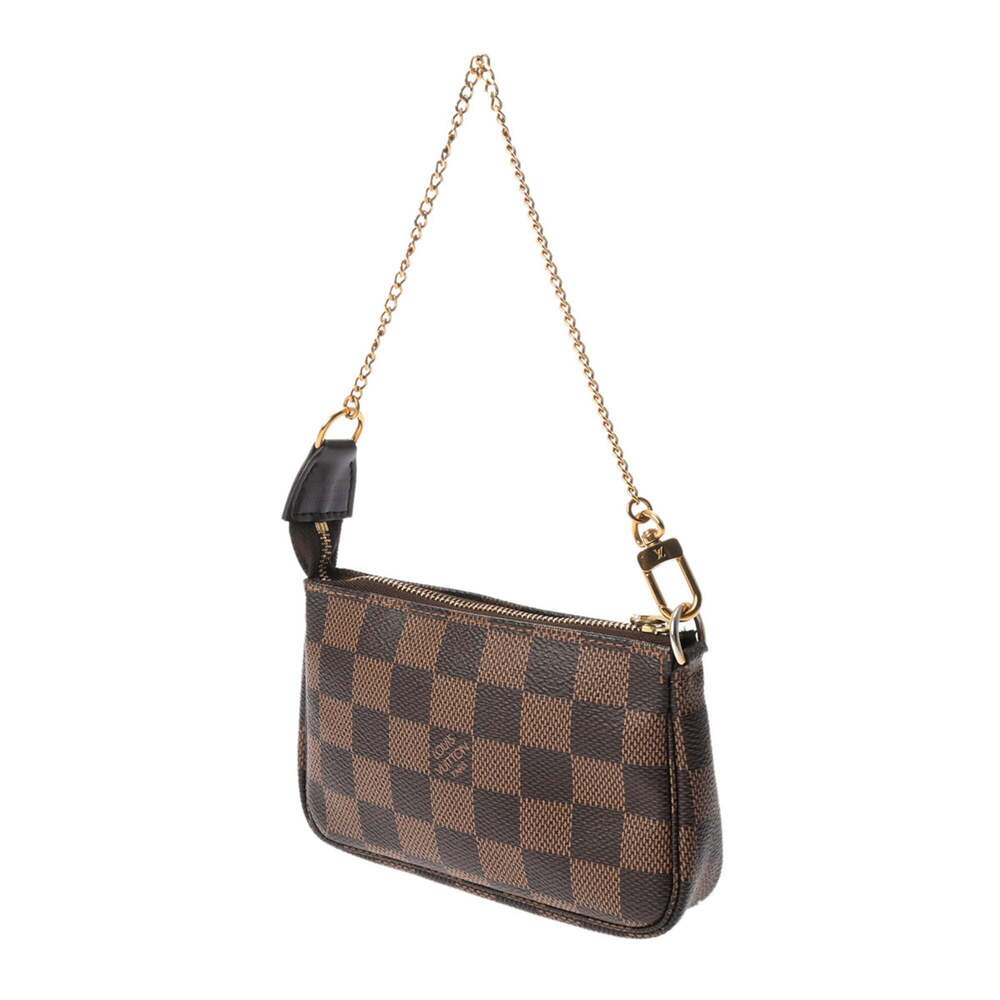 LOUIS VUITTON Brown Damier Canvas Pochette Pouch - Picture 3 of 11